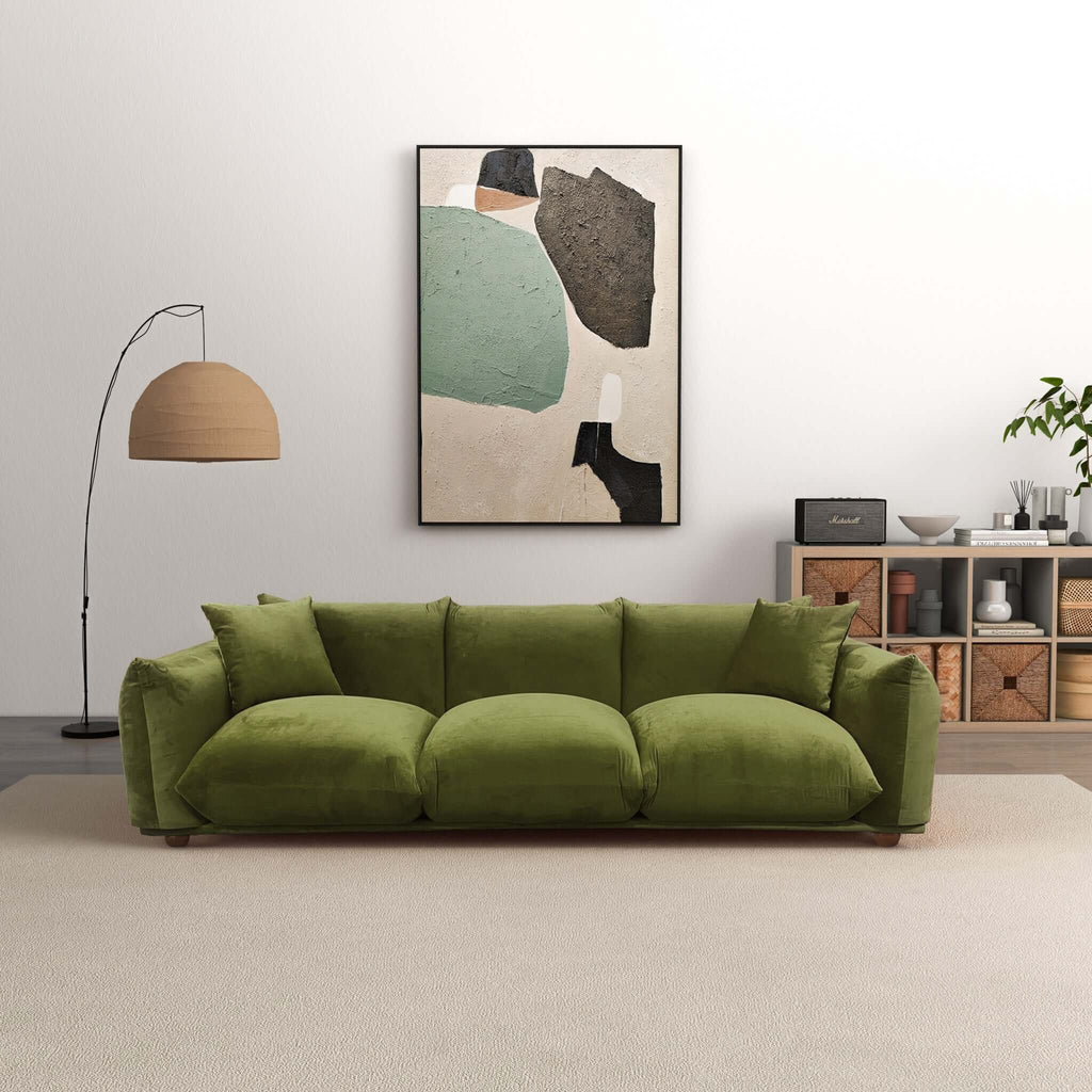 Axel Velvet Sofa