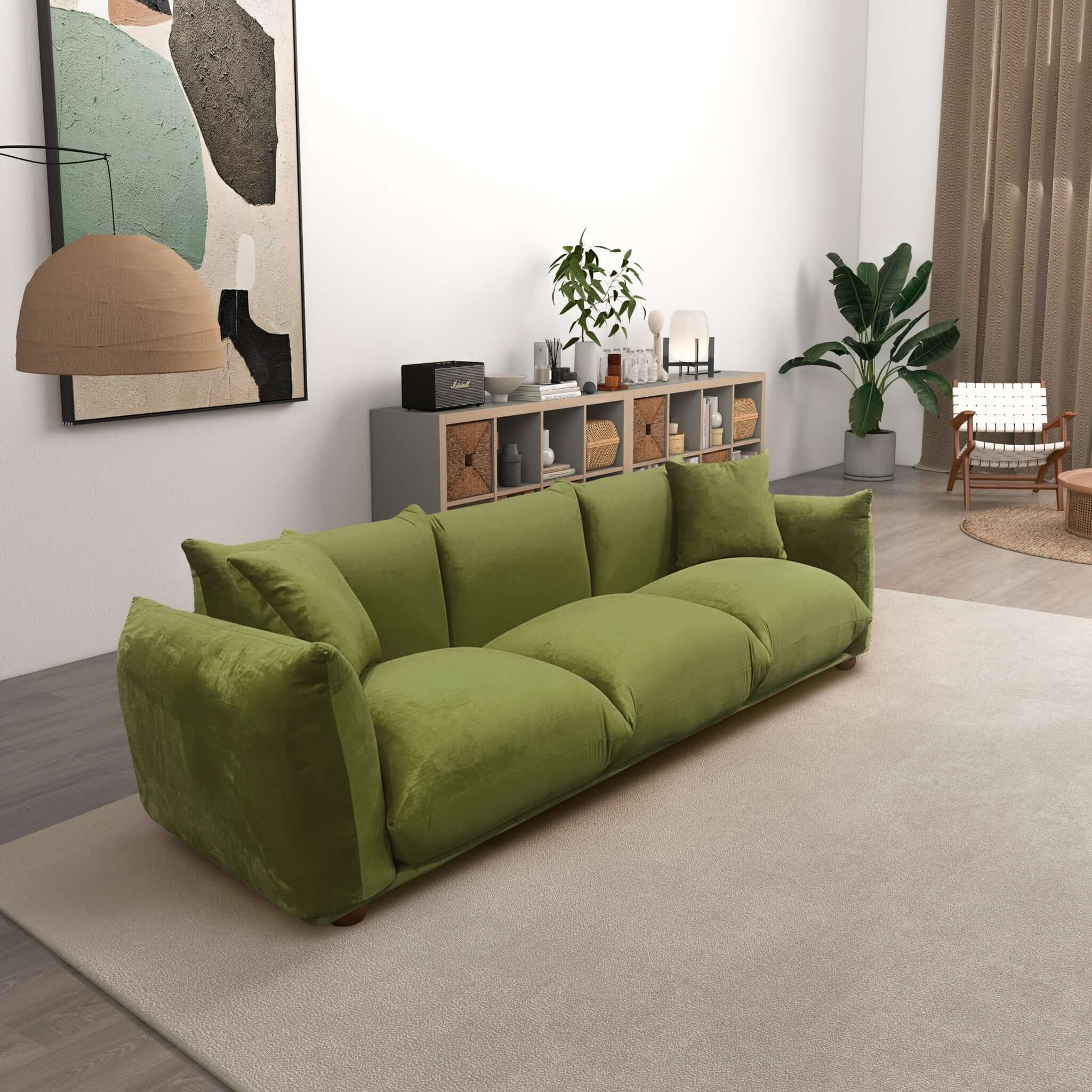 Axel Velvet Sofa