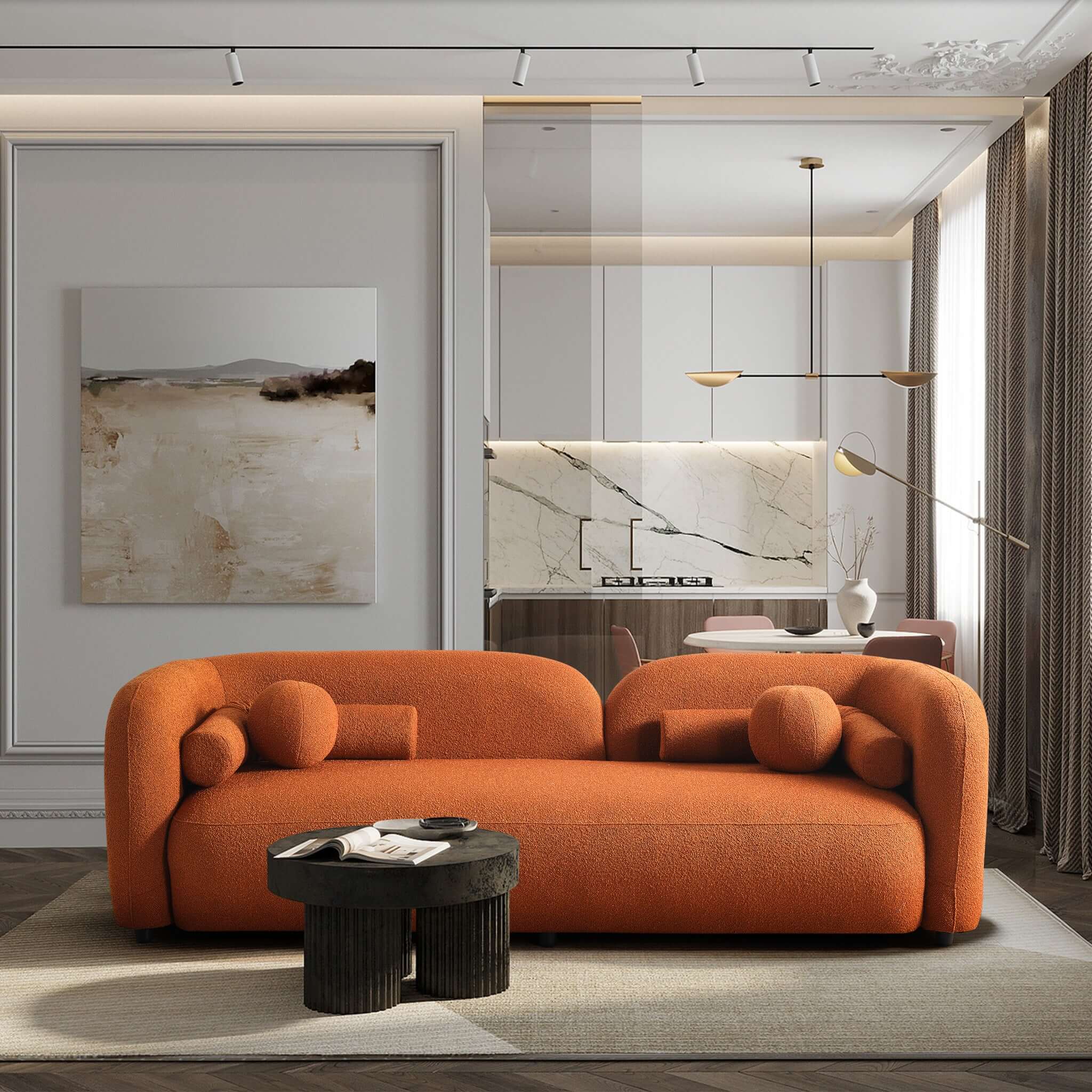 Bacio Boucle Sofa