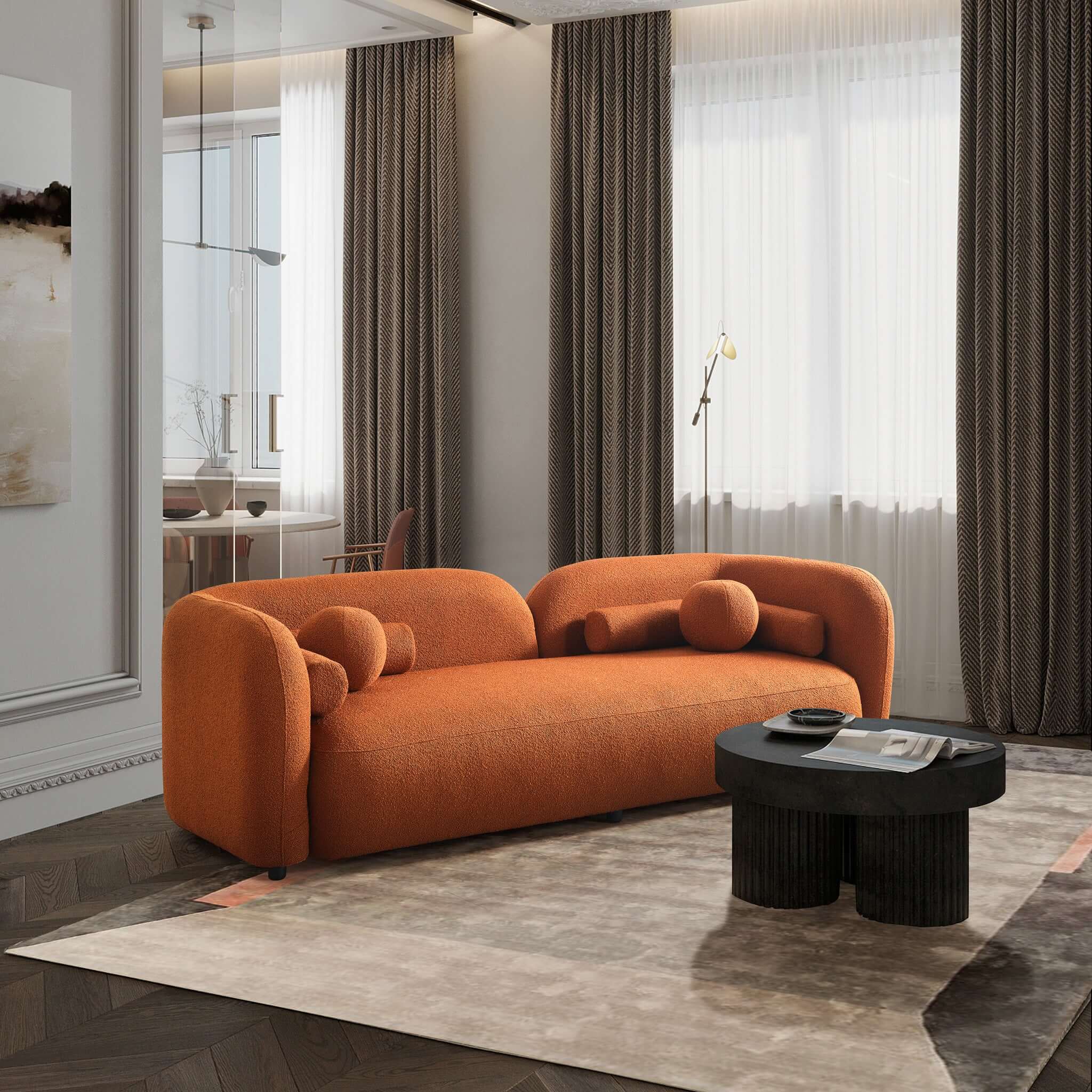 Bacio Boucle Sofa