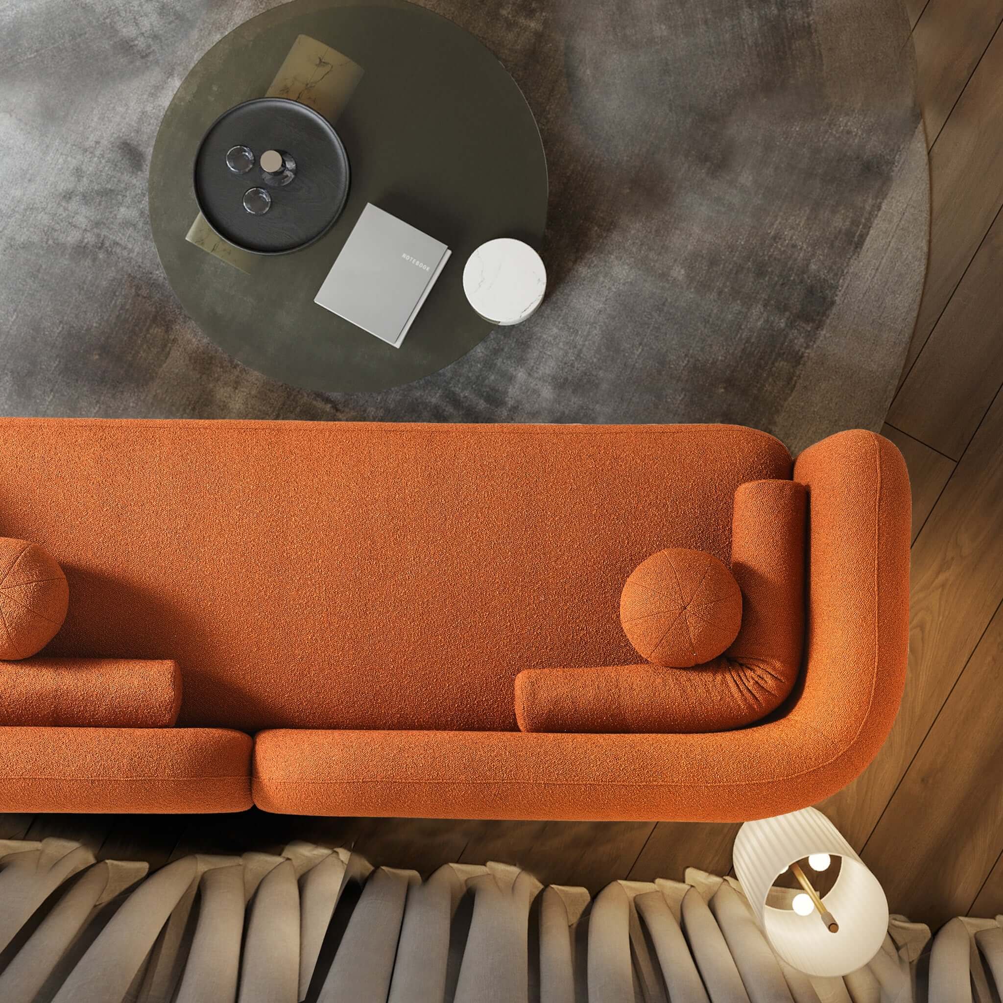 Bacio Boucle Sofa
