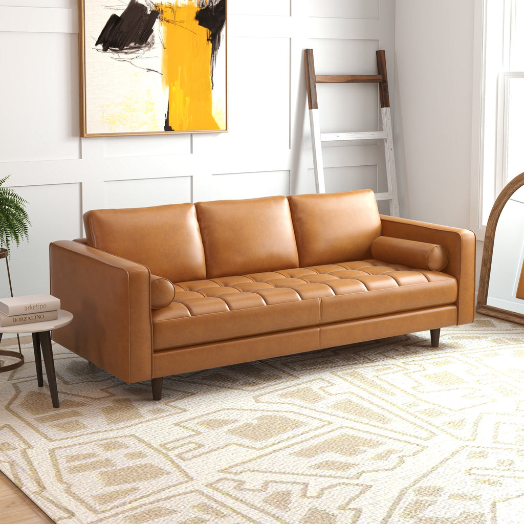Carroll Leather Sofa