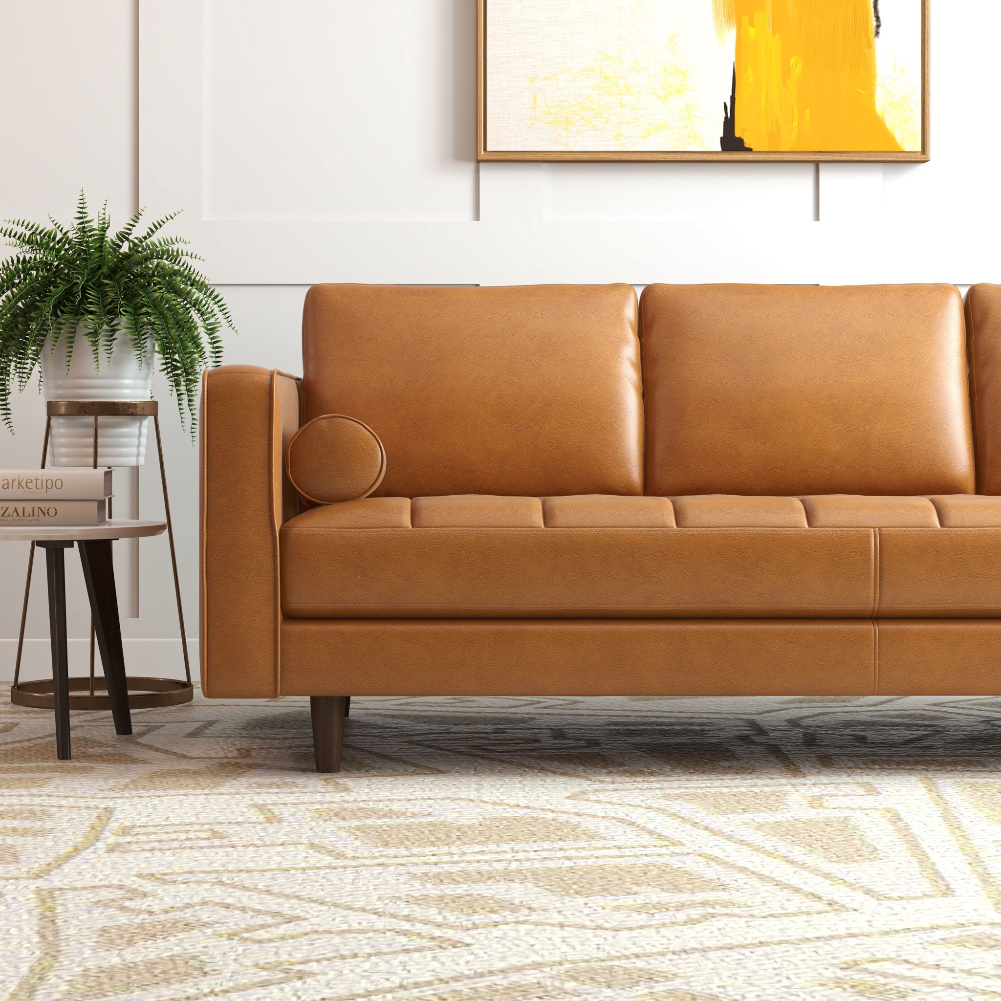 Carroll Leather Sofa