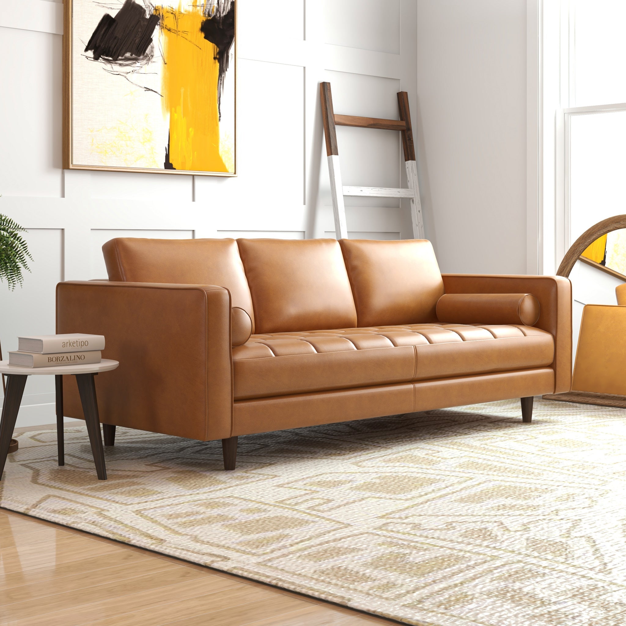 Carroll Leather Sofa