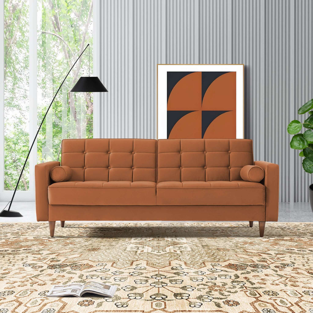 Clifton Sleeper Velvet Sofa