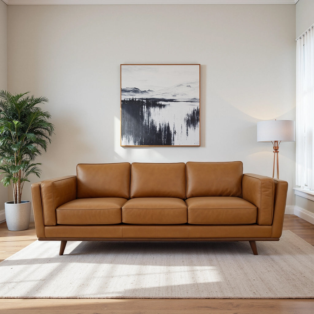 Columbia Leather Sofa