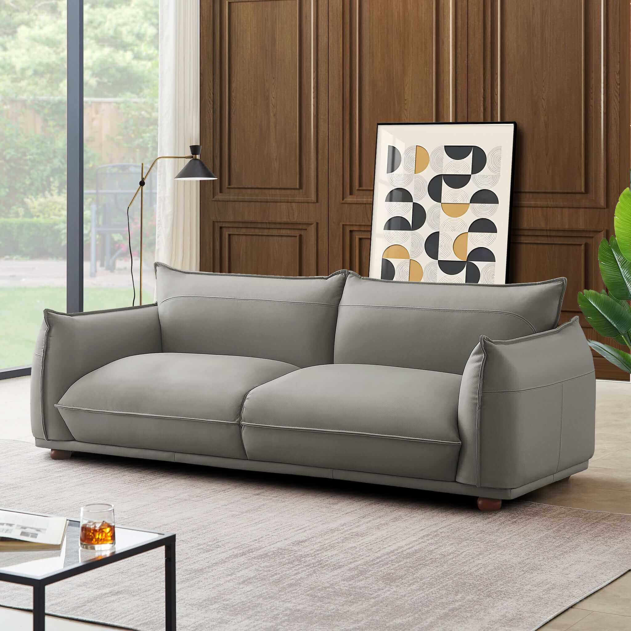 Marguerite Leather Sofa