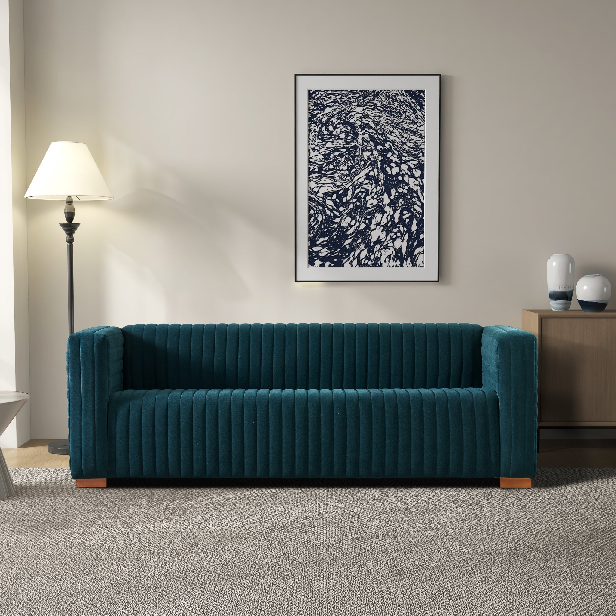 Kieran Velvet Sofa