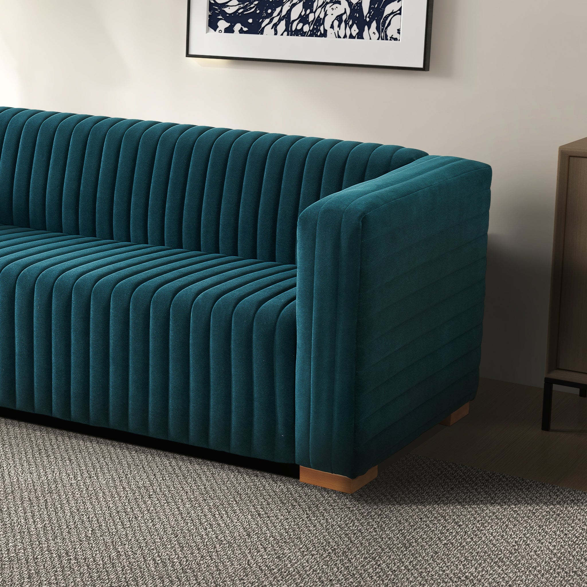 Kieran Velvet Sofa