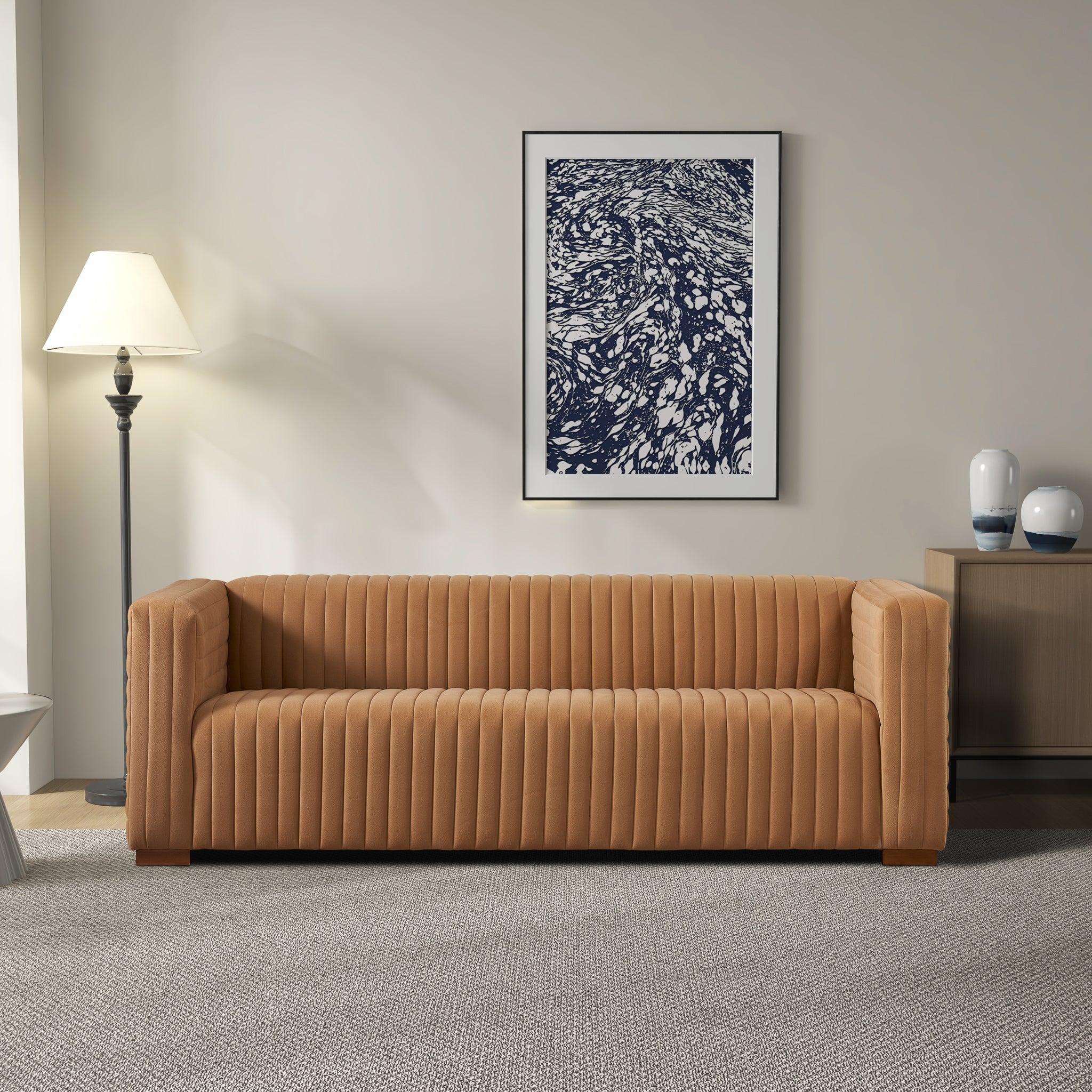 Kieran Velvet Sofa